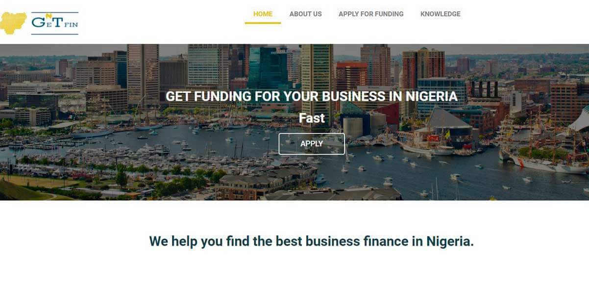 Сайт для финансовой компании